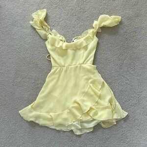 LUCY IN THE SKY YELLOW SUNDRESS